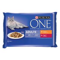 12x85g PURINA ONE Adult nedves macskatáp vegyesen