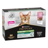 12x85g PURINA PRO PLAN Cat Sterilised Maintenance lazac nedves macskatáp