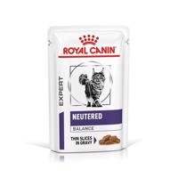 12x85g Royal Canin Expert Feline Neutered Balance szószban nedves macskatáp