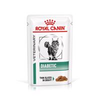 12x85g Royal Canin Veterinary Feline Diabetic nedves macskatáp