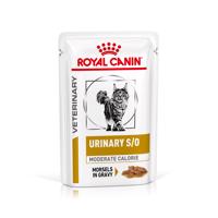 12x85g Royal Canin Veterinary Urinary S/O Moderate Calorie nedves macskatáp