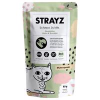 12x85g STRAYZ BIO Bio csirke & bio cukkini tasakos nedves macskatáp