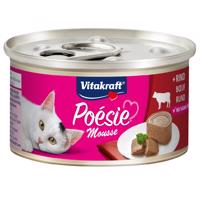 12x85g Vitakraft Poésie Mousse Marha nedves macskatáp