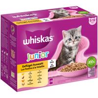 12x85g Whiskas Junior szárnyasválogatás nedves macskatáp