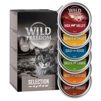 12x85g Wild Freedom Adult tálcás nedves macskatáp Vegyes csomag 15% árengedménnyel