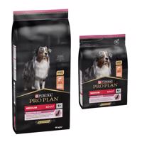 14kg PURINA PRO PLAN Medium Adult Sensitive Skin száraz kutyatáp+3kg ingyen