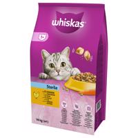 14kg Whiskas 1+ Sterile csirke száraz macskatáp 15% árengedménnyel