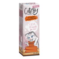 14x90g Catessy Mousse tálcás csirkemáj nedves macskatáp