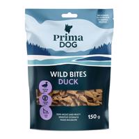 150g PrimaDog Wild Bites Soft Snack Kacsa & kasvirág kutyasnack