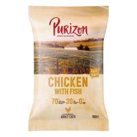 150g Purizon Adult csirke & hal gabonamentes száraz macskatáp