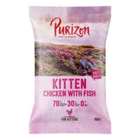 150g Purizon Kitten csirke & hal gabonamentes száraz macskatáp