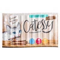 150x5g Catessy rudacskák macskasnack- Lazac & pisztráng