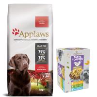 15kg Applaws Adult Large Breed csirke száraz kutyatáp