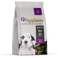 15kg Applaws Puppy Large Breed csirke száraz kutyatáp