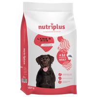 15kg Nutriplus Adult Dog bárány száraz kutyatáp 5% kedvezménnyel