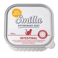 16x100g Smilla Veterinary Diet Intestinal nedves macskatáp 14+2 ingyen