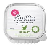 16x100g Smilla Veterinary Diet Urinary borjú nedves macskatáp 14+2 ingyen