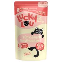 16x125g Lucky Lou Kitten Szárnyas nedves macskatáp