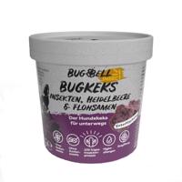 16x150g BugBell BugKeks Belly Vital Digestion & Intestinal Flora rovarokkal, áfonyáv & psylliummal kutyasnack