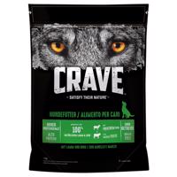 1kg Crave Adult bárány & marha száraz kutyatáp 15% árengedménnyel