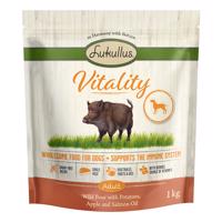 1kg Lukullus Vitality Immunrendszer: vaddisznó száraz kutyatáp rendkívüli árengedménnyel