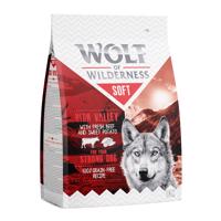 1kg Wolf of Wilderness 'Soft - High Valley' - marha száraz kutyatáp