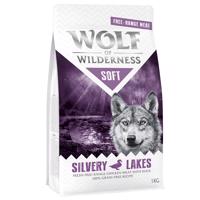 1kg Wolf of Wilderness "Soft - Silvery Lakes" - szabad tartású csirke & kacsa száraz kutyatáp