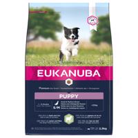 2,5kg Eukanuba Puppy Small & Medium Breed bárány & rizs száraz kutyatáp