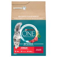 2,8kg PURINA ú ONE Sterilcat marha száraz macskatáp