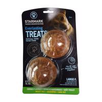 200g Starmark Everlasting Treat Ball jutalomfalatos játéklabdába passzoló Everlasting L snack kutyáknak