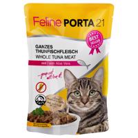 20x100g Feline Porta 21 tonhal & aloe vera nedves macskatáp