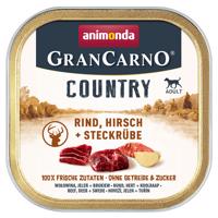 22x150g animonda GranCarno Adult Country Marha, szarvas & karórépa nedves kutyatáp