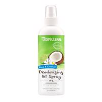 236ml TropiClean Lime & Cocoa illatosító spray kutyáknak, macskáknak