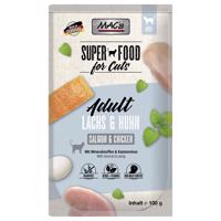 24x100g MAC´s Cat Lazac & csirke nedves macskaeledel