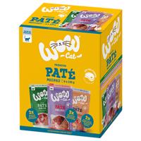 24x125g WOW Cat Adult Mix (3 fajta) nedves macskaeledel