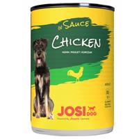 24x145g JosiDog csirke nedves kutyatáp szószban