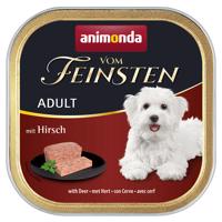 24x150g animonda vom Feinsten Adult szarvas nedves kutyatáp