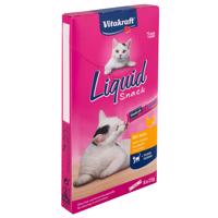 24x15g Vitakraft Cat Liquid macskasnack csirke & taurin