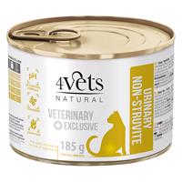 24x185g 4Vets Natural Cat Urinary nedves macskaeledel