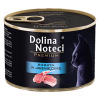 24x185g, Dolina Noteci Premium, bárányhúsban gazdag, nedves macskaeledel