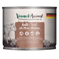 24x200g Venandi Animal Monoprotein Borjú nedves macskatáp