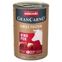 24x400g animonda GranCarno Adult Single Protein nedves kutyatáp- Marha Pur