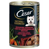 24x400g Cesar Natural Goodness Marha nedves kutyatáp