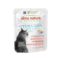 24x50g Almo Nature HFC Hydration Help Csirkehúsleves & csirkefilé nedves macskatáp