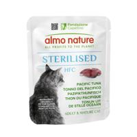 24x50g Almo Nature HFC Sterilised csendes-óceáni tonhal nedves macskatáp