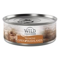 24x70g Wild Freedom Adult Open Bushlands fürj étrend-kiegészítő eledel macskáknak