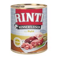 24x800g RINTI ínyenceknek nedves kutyatáp-Adult mix II: marha, pulyka, kacsa, rénszarvas