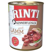 24x800g RINTI ínyenceknek nedves kutyatáp- Bárány