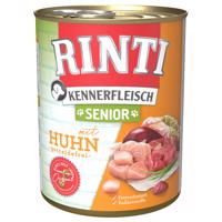 24x800g RINTI ínyenceknek nedves kutyatáp- Senior csirke