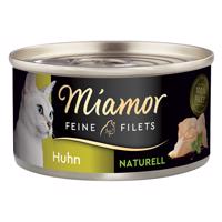 24x80g Miamor Naturelle finom filék csirke nedves macskatáp